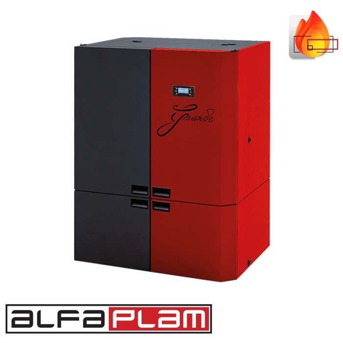 Kotao na pelet GRANDE 28kW ALFA PLAM