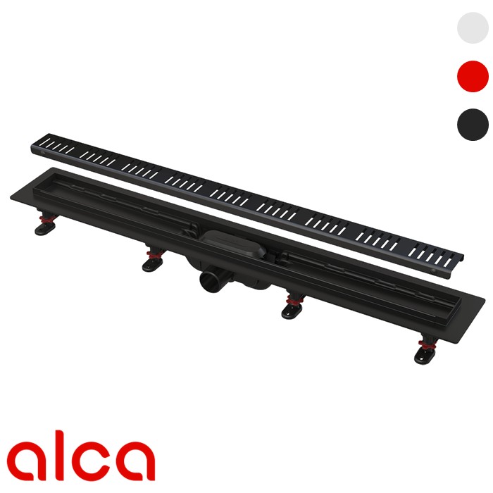 Tuš kanalica APZ10 crna ALCA PLAST